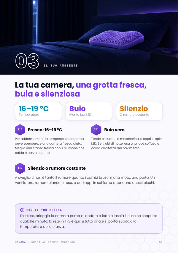 Pagina di esempio della guida «Il metodo Notte Profonda»