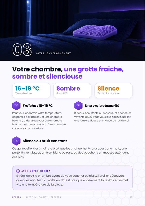 Page d’exemple du guide « La méthode Nuit Profonde »