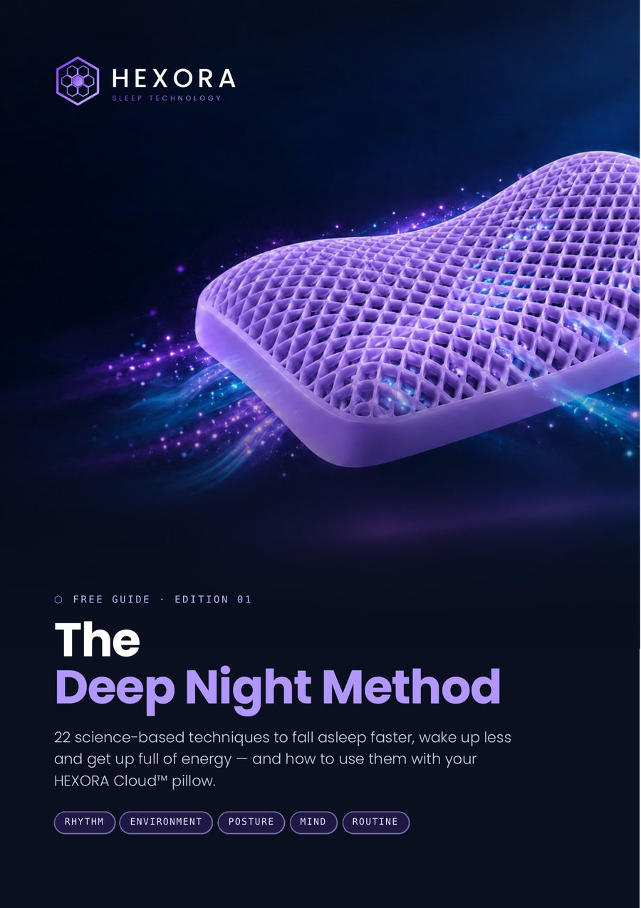 Cover of the HEXORA guide “The Deep Night Method”